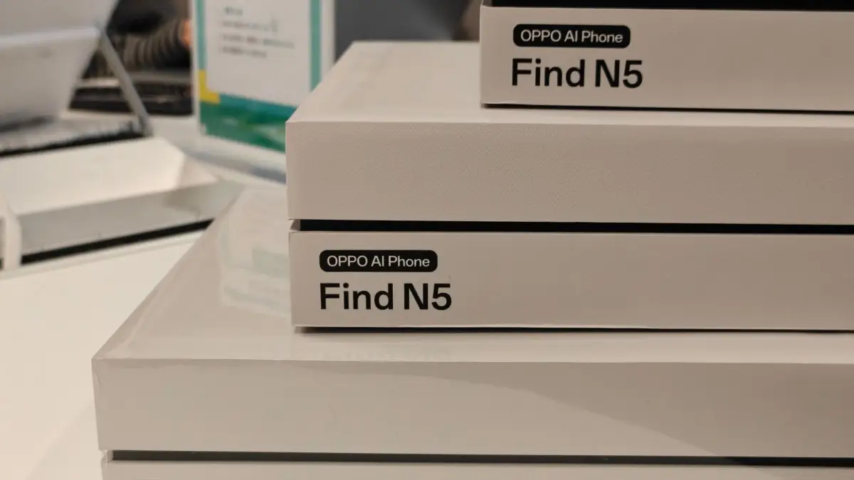 Oppo Find N5 live photos