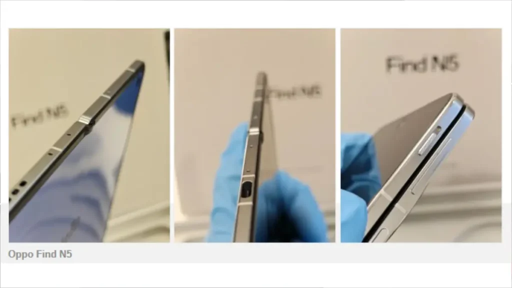 Oppo Find N5 live photos