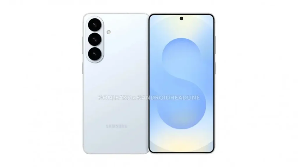 Galaxy S26+ renders